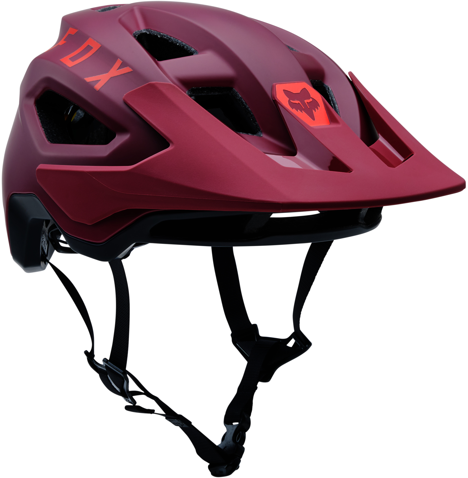 Fox Racing Speedframe Mtb Cycling Helmet - Bordeaux