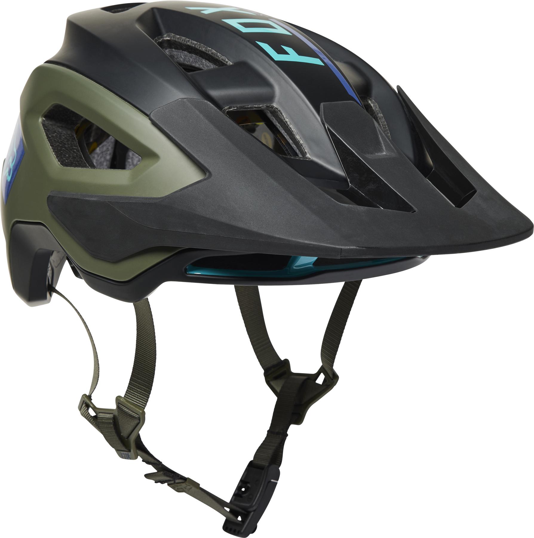 Fox Racing Speedframe Pro Mtb Helmet (mips) - Black/green