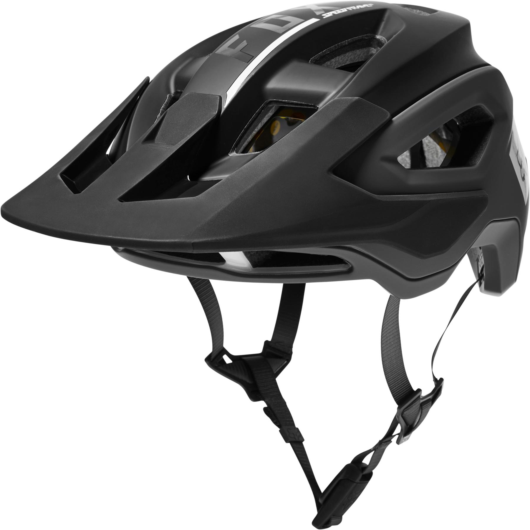 Fox Racing Speedframe Pro Mtb Helmet (mips) - Blocked Black