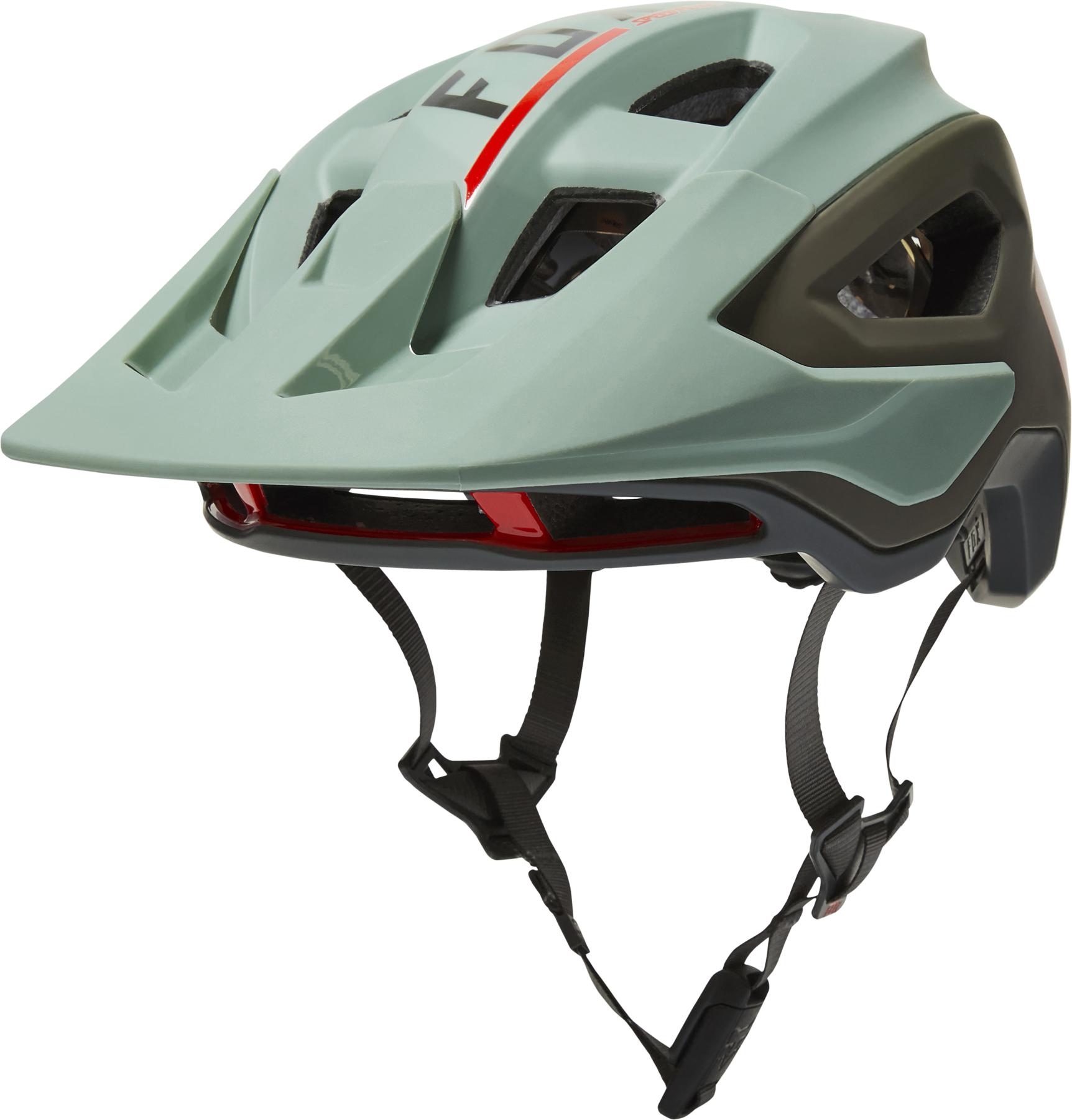 Fox Racing Speedframe Pro Mtb Helmet (mips) - Dvide Eucalyptus