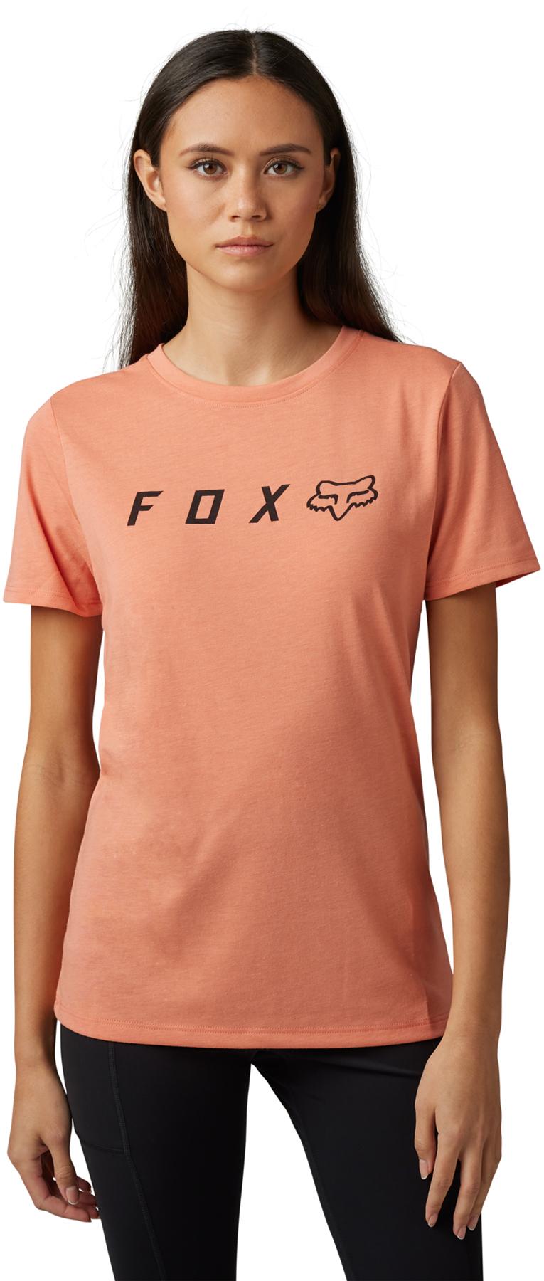 Fox Racing Womens Absolute Short Sleeve Tech Tee - Salmon
