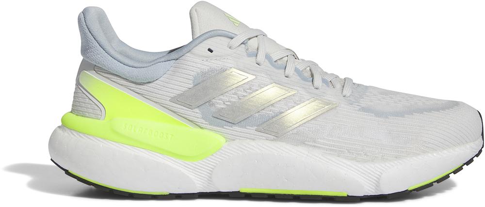 Adidas Womens Solarboost 5 Running Shoes - Crystal White/crystal White/lucid Lemon