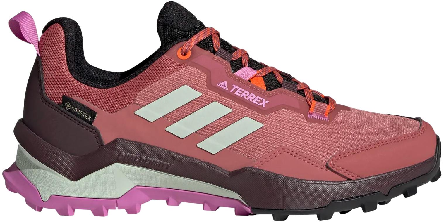 Adidas Womens Terrex Ax4 Gore-tex Hiking Shoes - Wonder Red/linen Green/pulse Lilac
