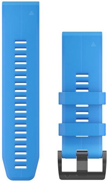 Garmin 26mm Quickfit Silicone Watch Band - Cyan Blue
