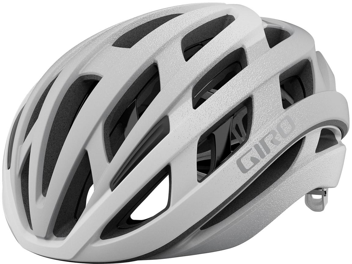 Giro Helios Spherical Road Cycling  Helmet (mips) - Matte White/silver
