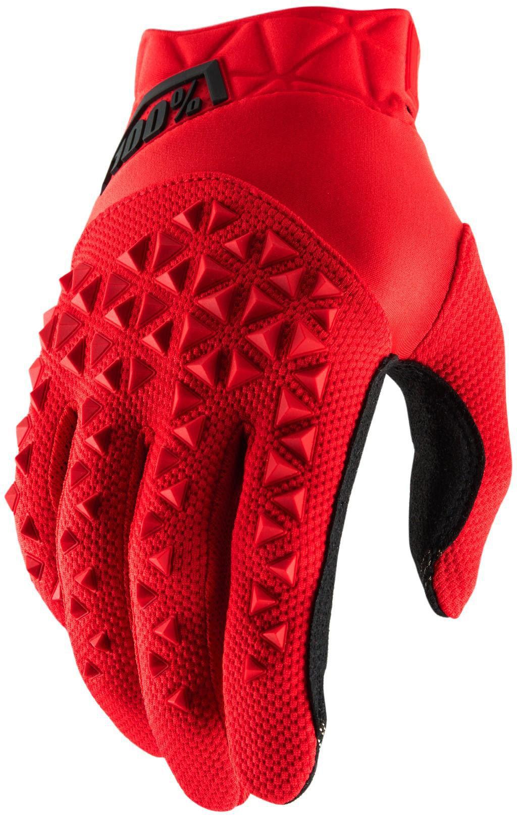 100% Geomatic Gloves - Red