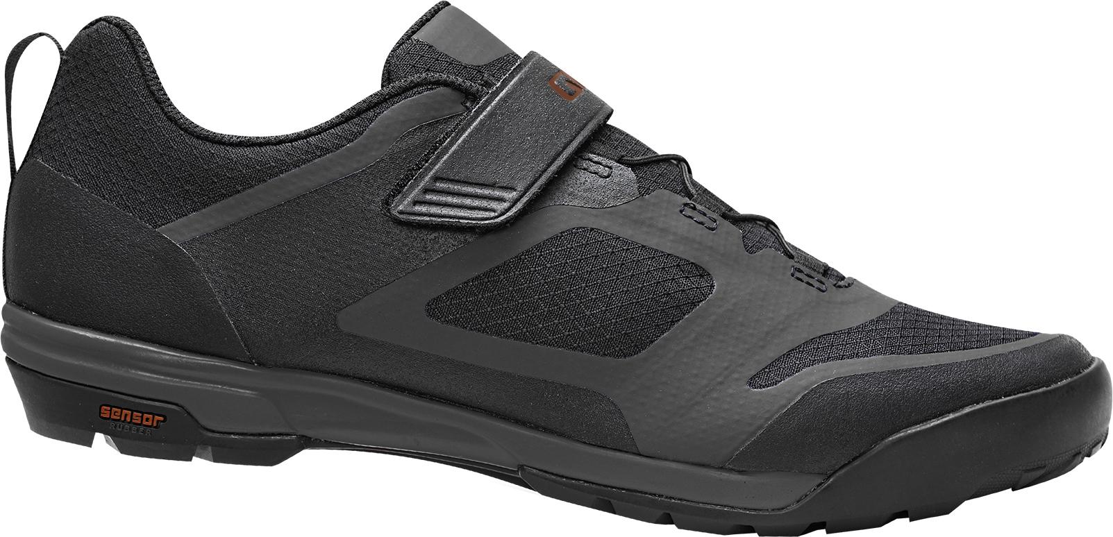 Giro Ventana Fastlace Off Road Shoes - Black/grey