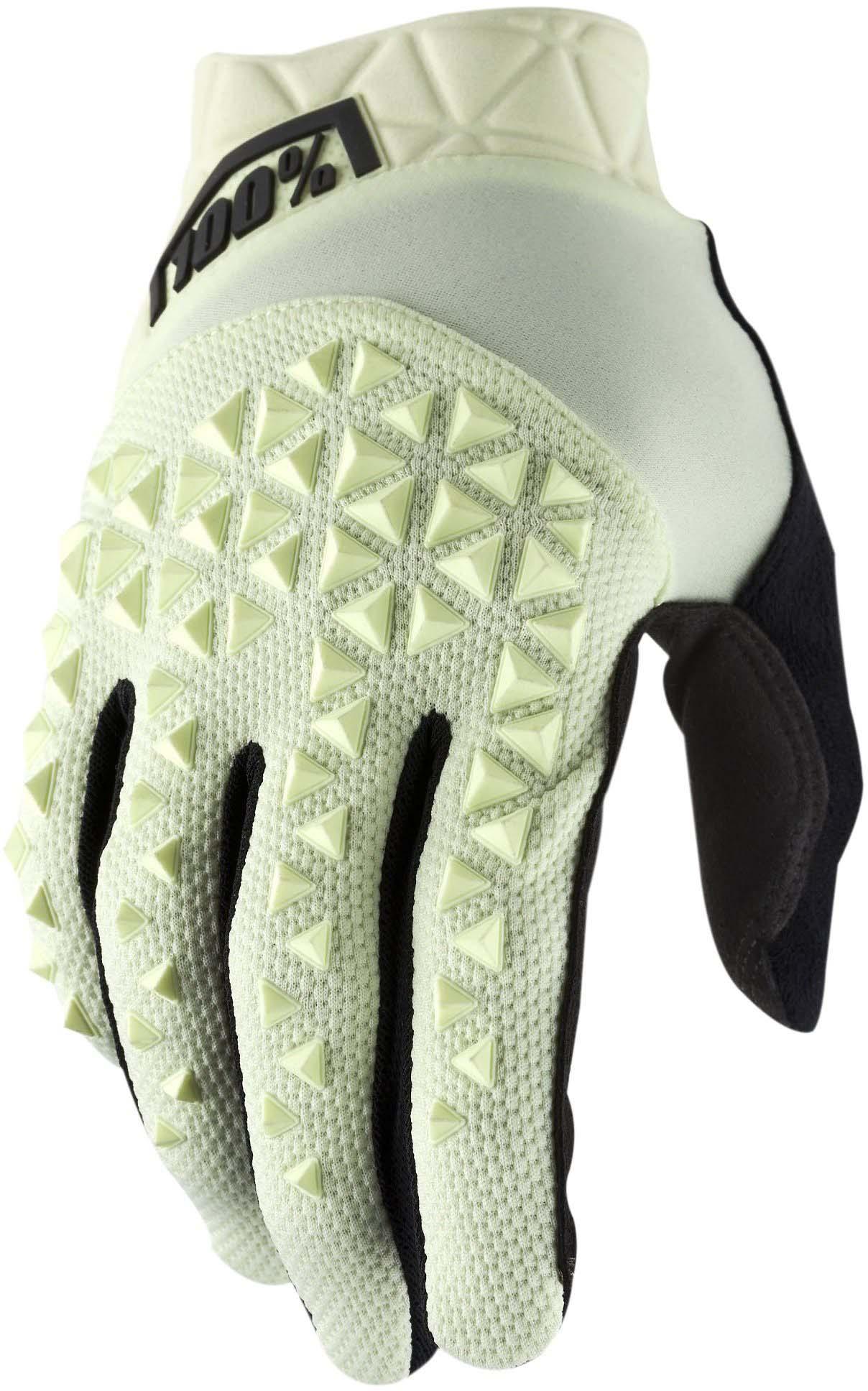 100% Brisker Gloves - M Fluo Orange/black  Gloves