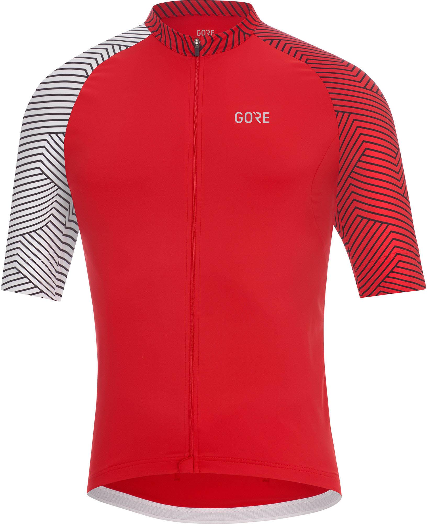 Gorewear C5 Jersey - Red/white