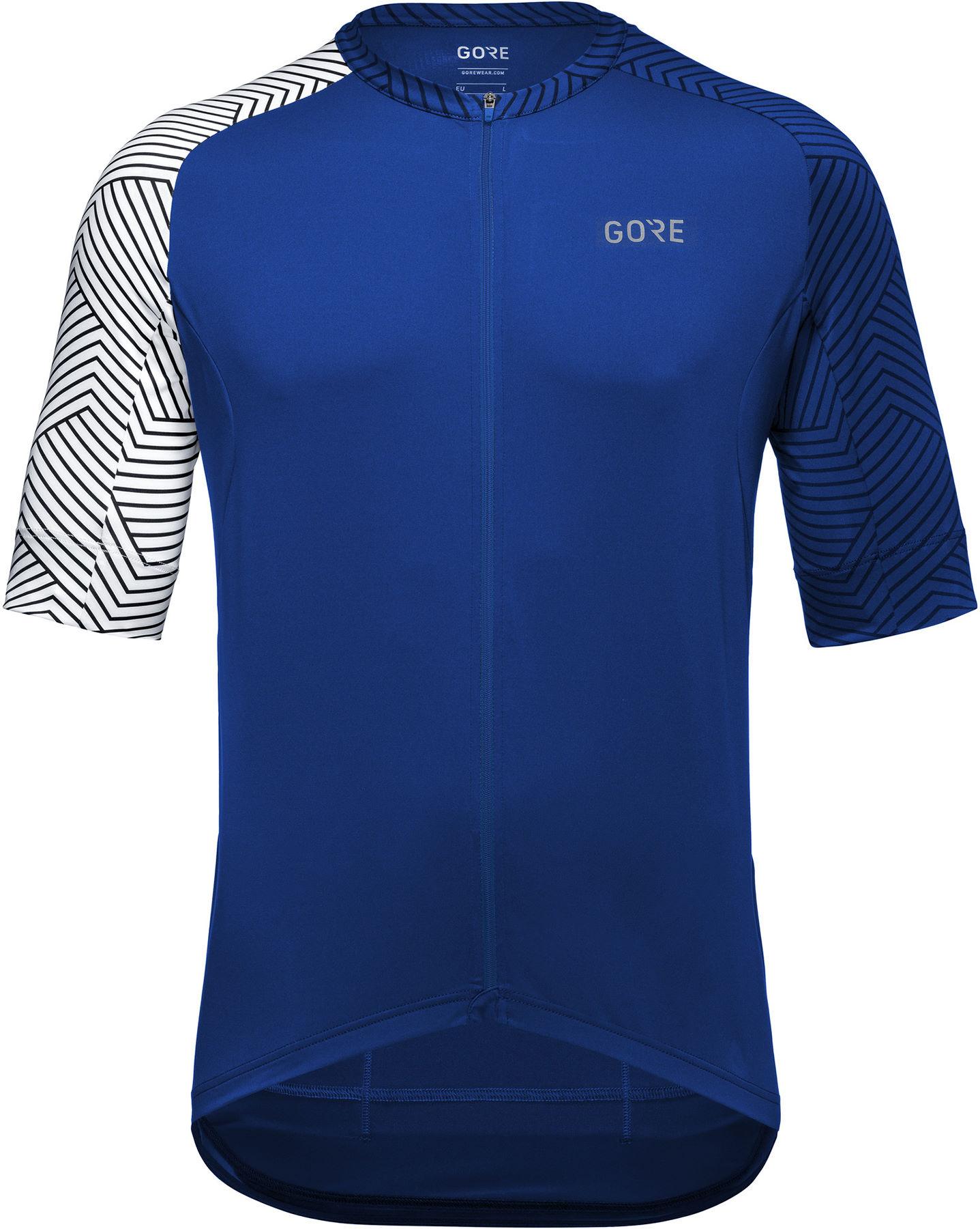 Gorewear C5 Jersey - Ultramarine Blue/white