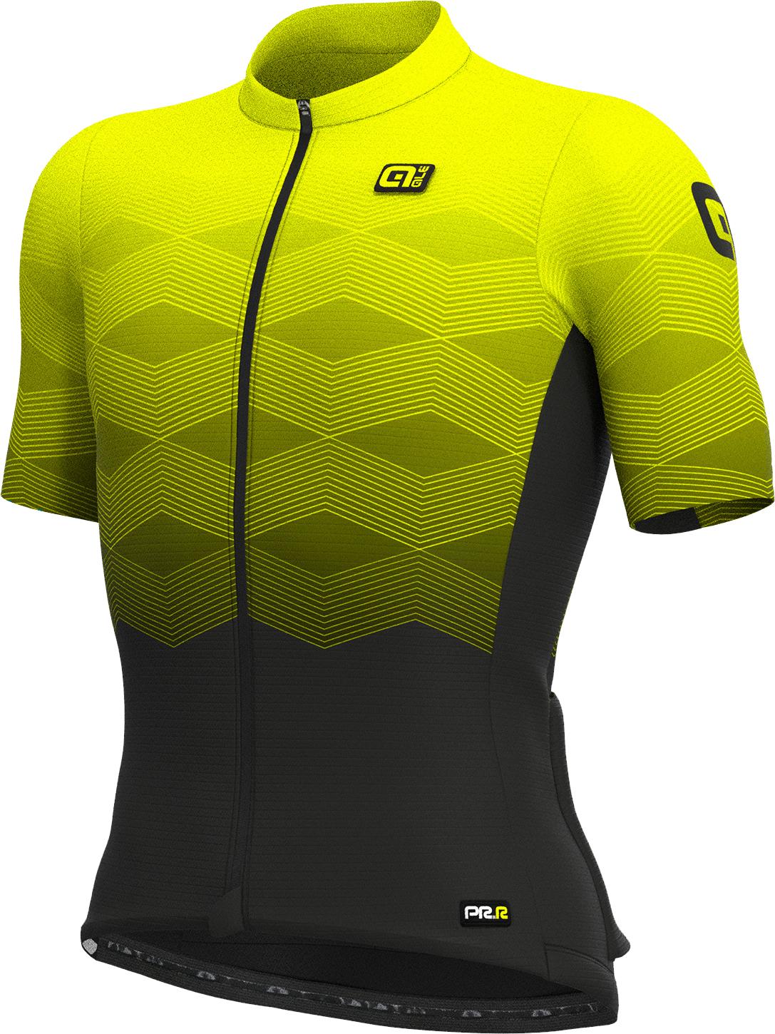 Al Prr Magnitude Cycling Jersey - Fluorescent Yellow