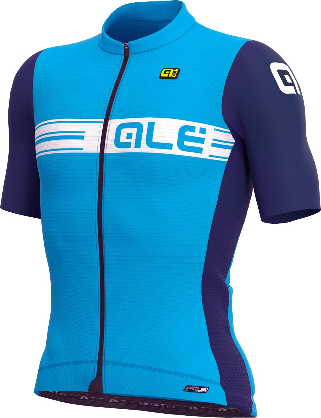 Al Pr-s Logo Summer Cycling Jersey - Light Blue