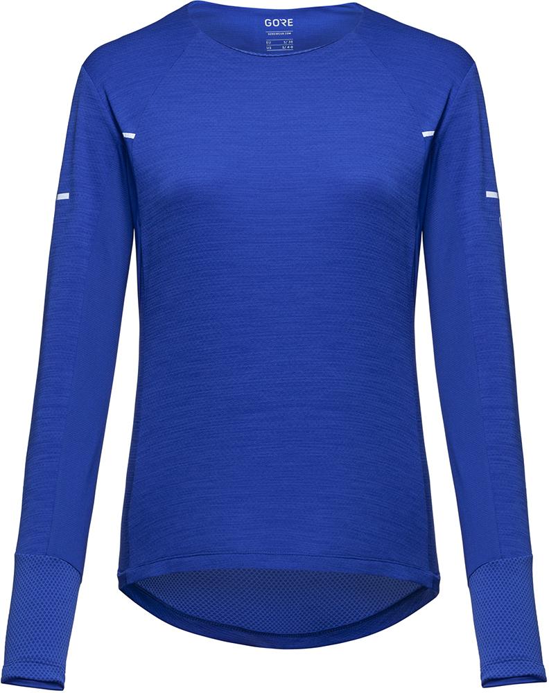 Gorewear Womens Vivid L/s Shirt - Ultramarine Blue
