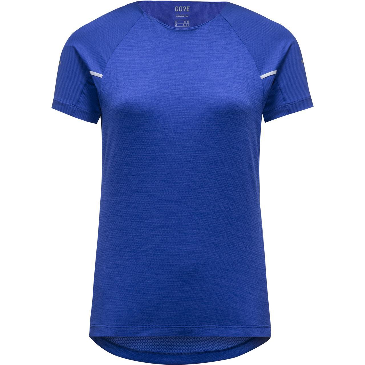 Gorewear Womens Vivid Running Shirt - Ultramarine Blue