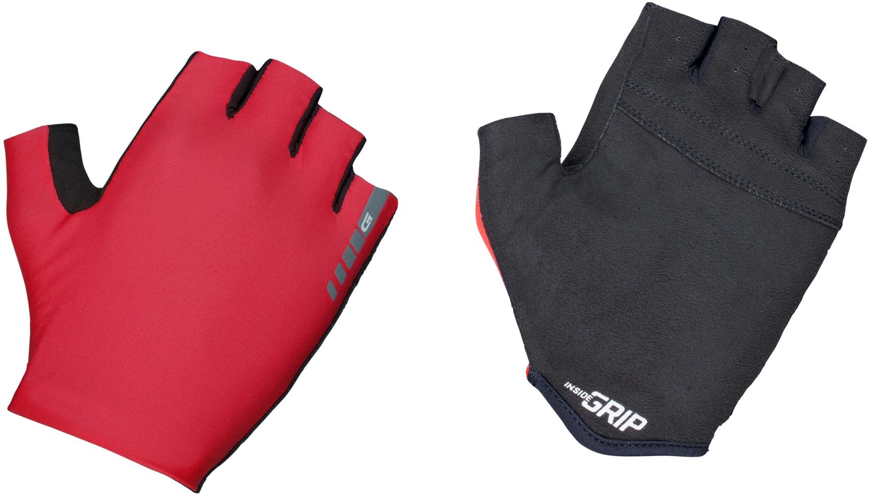 Gripgrab Aerolite Insidegrip Short Finger Gloves - Red
