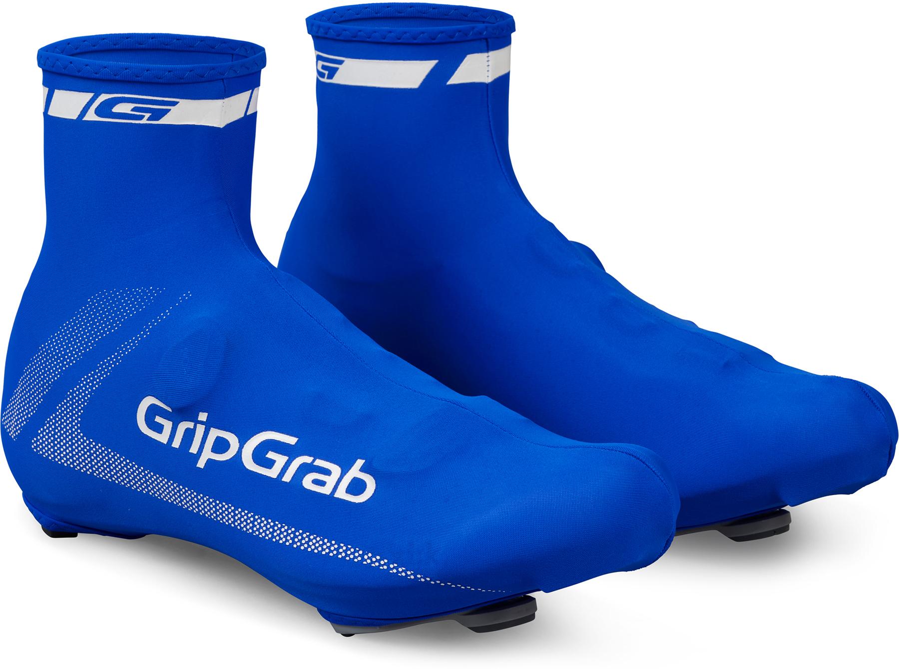 Gripgrab Raceaero Lightweight Lycra Shoe Cover - Blue