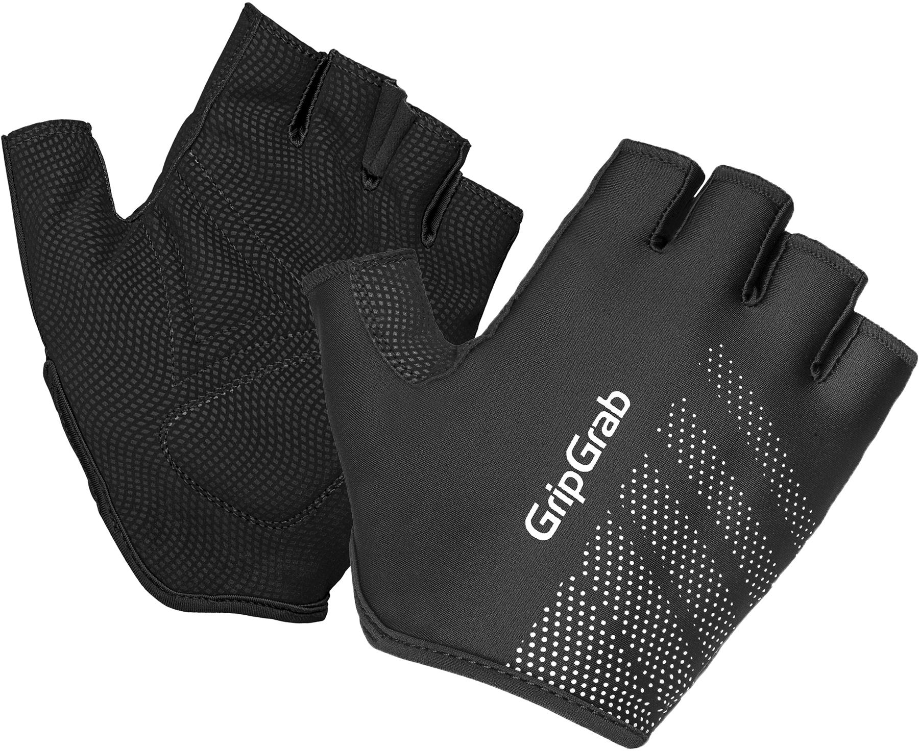 Gripgrab Ride Lightweight Padded Short Finger Glove - Black