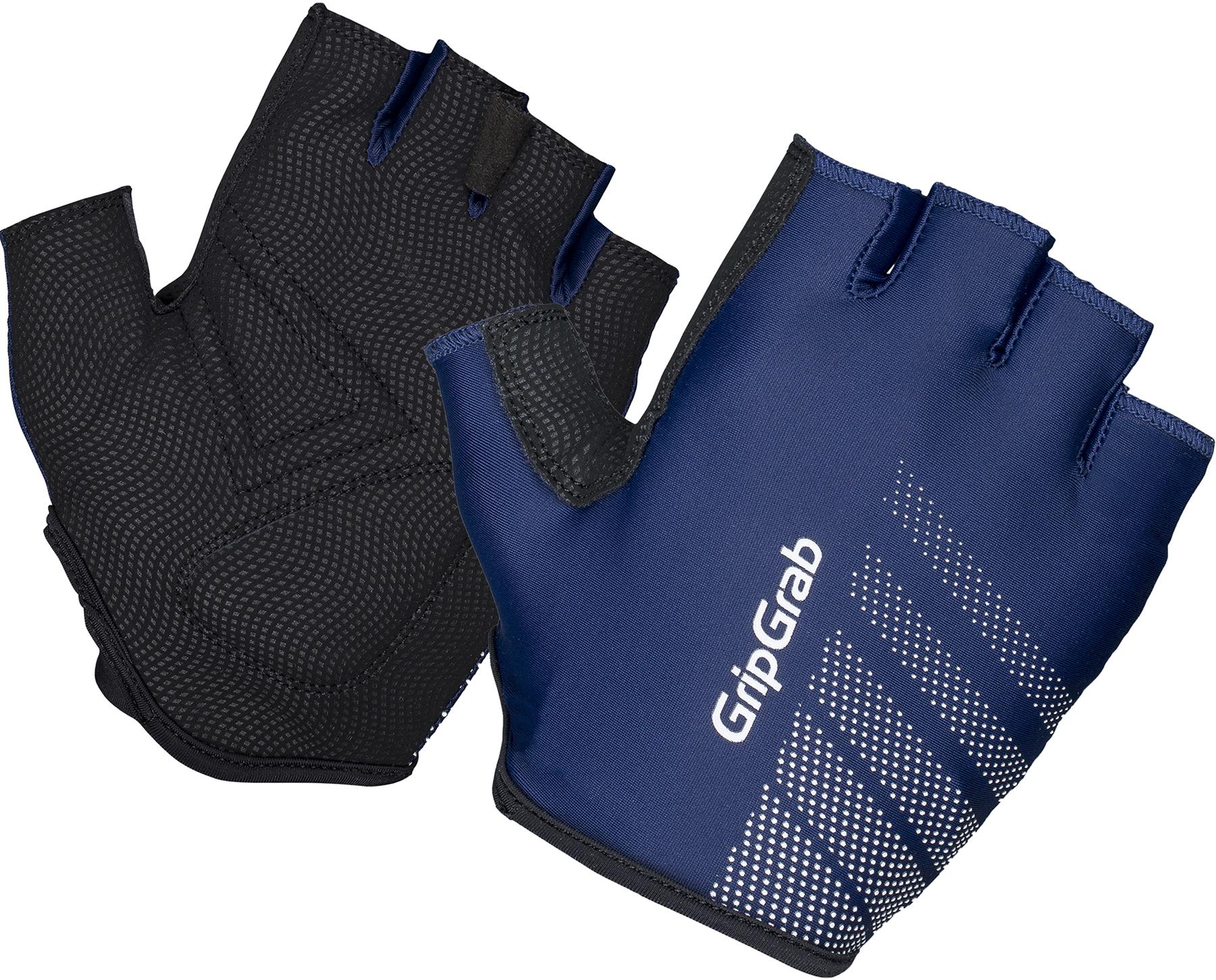 Gripgrab Ride Lightweight Padded Short Finger Glove - Navy