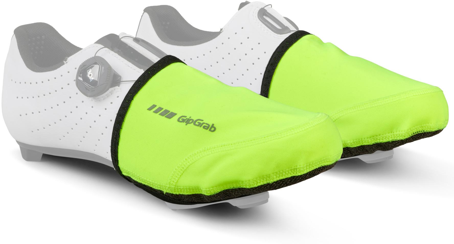 Gripgrab Windproof Hi-vis Toe Cover - Fluorescent Yellow