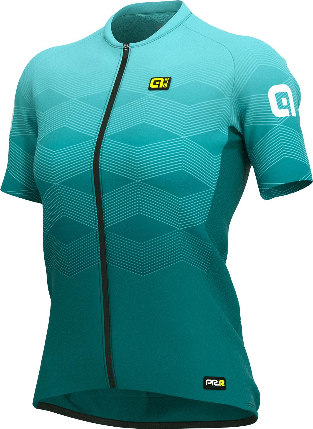 Al Womens Prr Magnitude Cycling Jersey - Turquoise