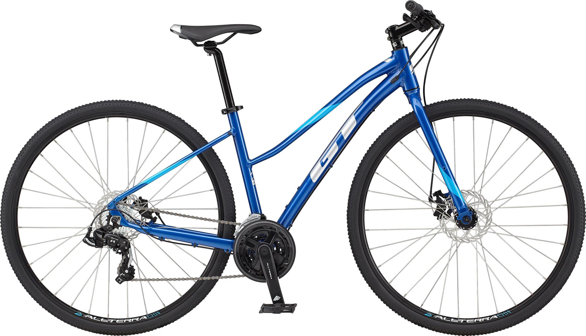 Gt Transeo Sport Step Thru Urban Bike (2022) - Blue