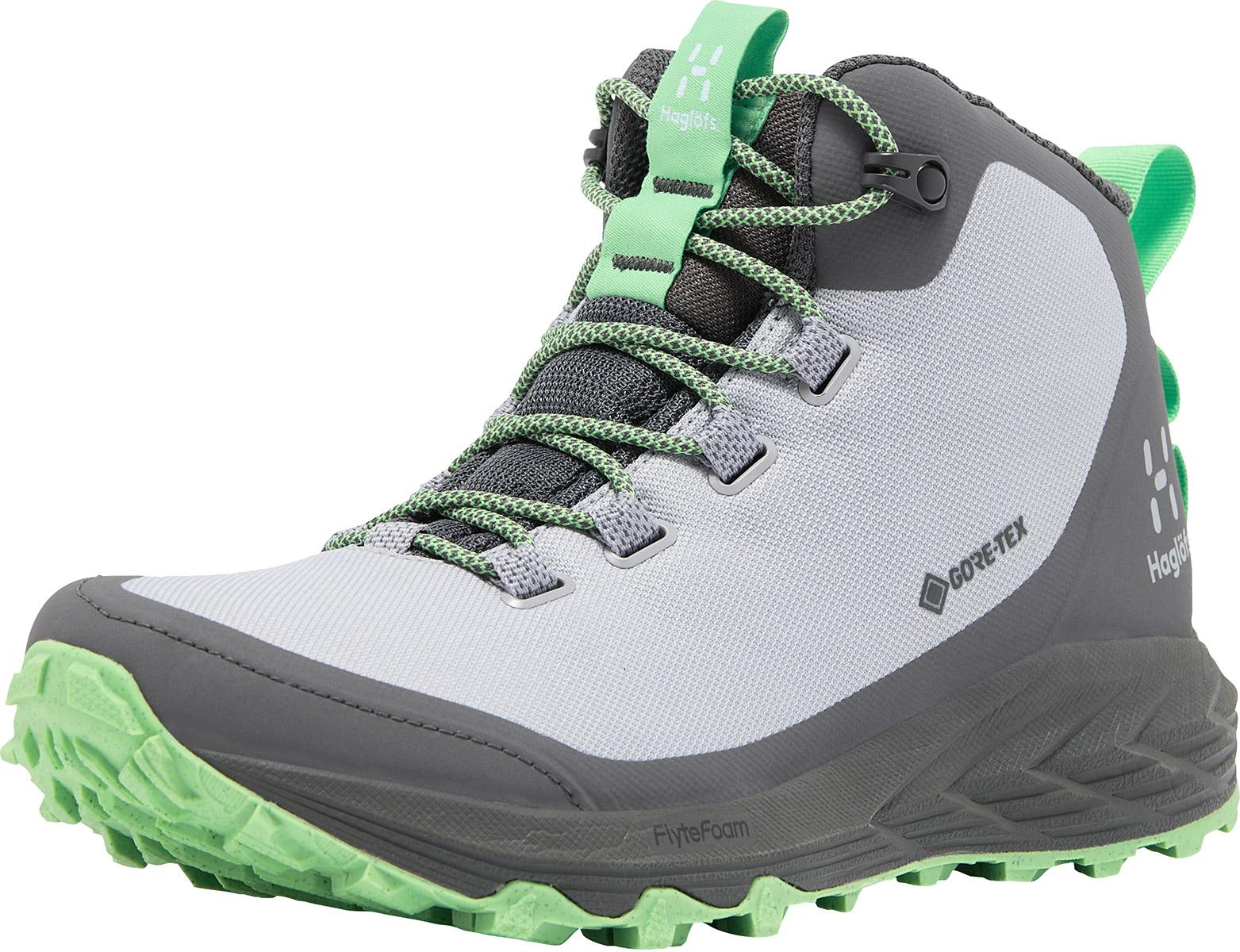 Haglfs Womens L.i.m Fast Hike Gore-tex Mid Boots - Concrete