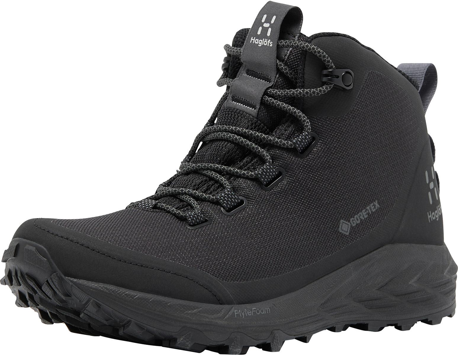 Haglfs Womens L.i.m Fast Hike Gore-tex Mid Boots - True Black/magnetite