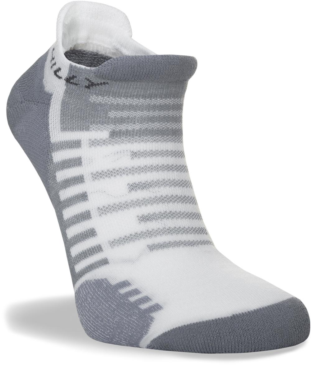 Hilly Active Socklet Minimum Cushioning - White/grey