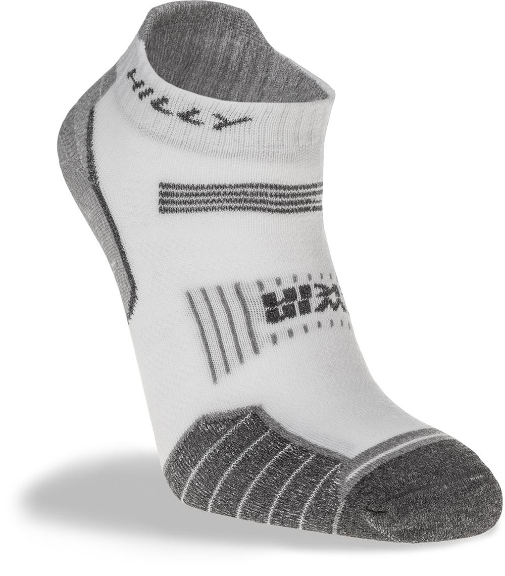 Hilly Twin Skin Socklet - White/grey Marl