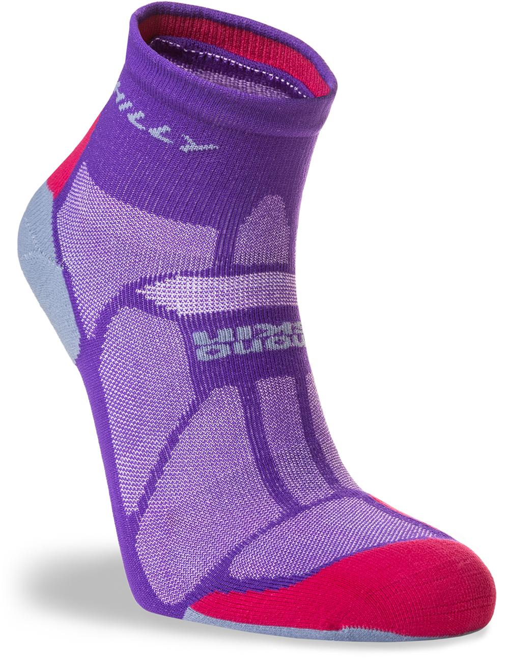 Hilly Womens Marathon Fresh Anklet - Purple/pink/grey