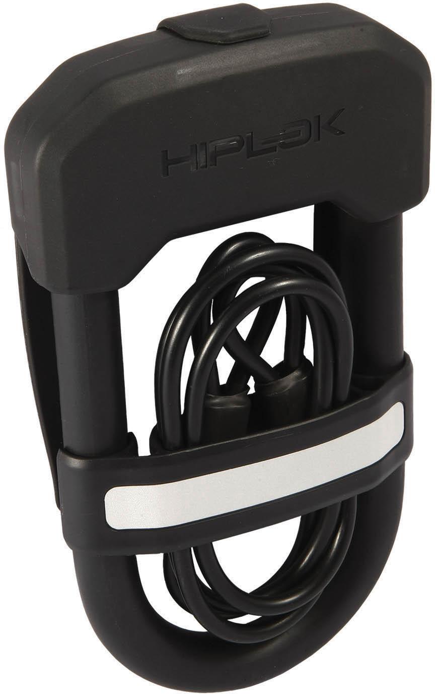 Hiplok Dc Lock With Cable - Black