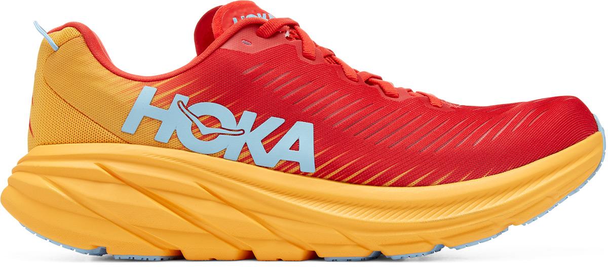 Hoka One One Rincon 3 Running Shoes - Fiesta / Amber Yellow