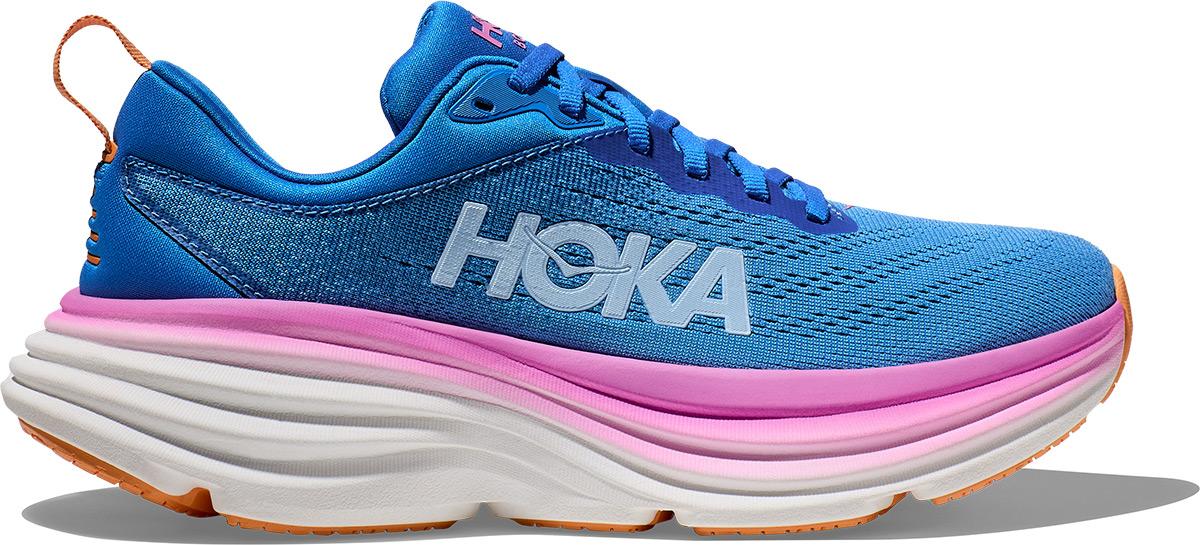 Hoka One One Womens Bondi 8 Running Shoes - Coastal Sky/all Aboard