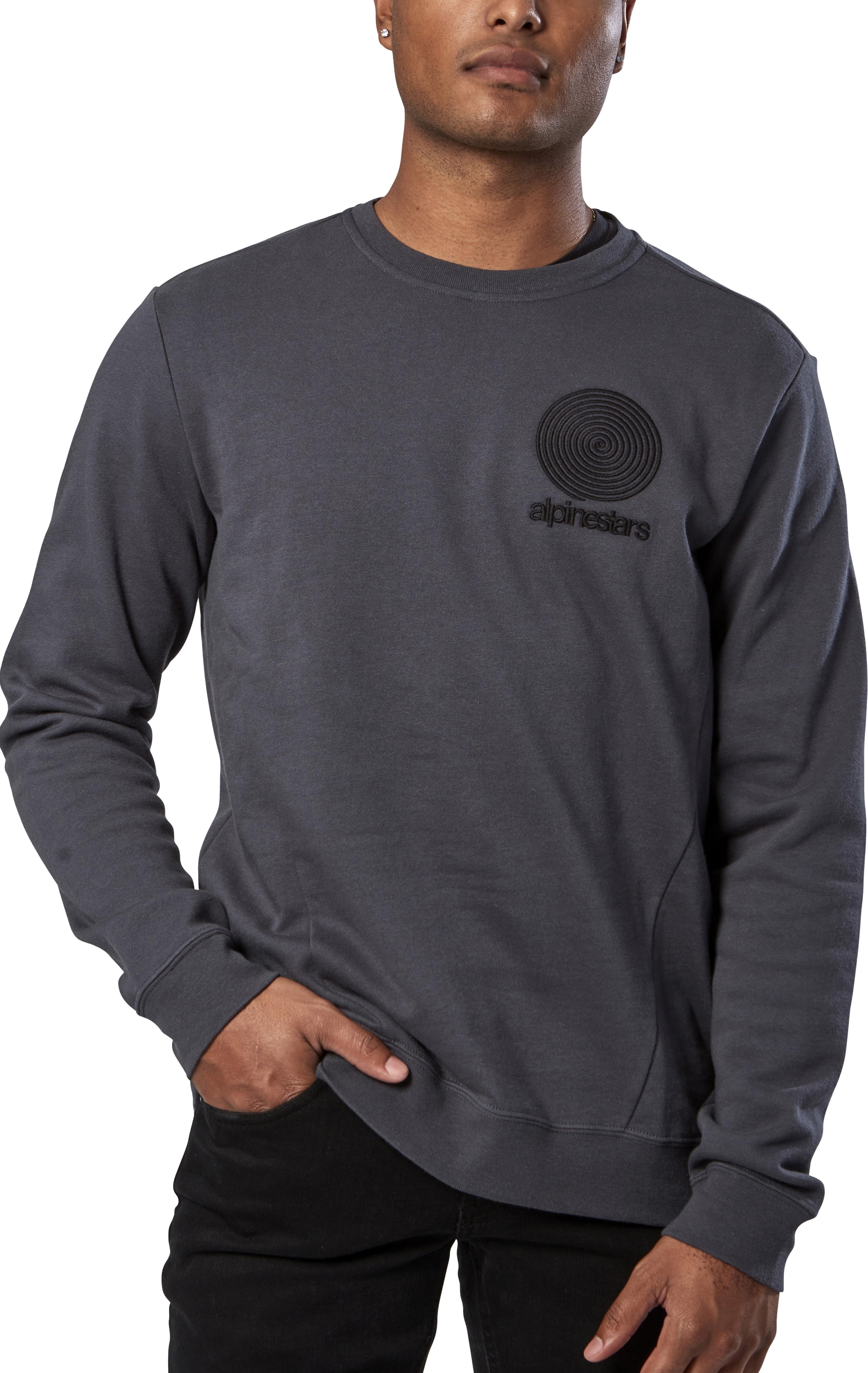 Alpinestars Spiral Crew Fleece Sweatshirt - Charcoal