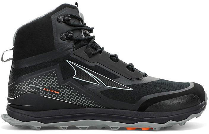 Altra Lone Peak All Weather Mid Trail Shoes - Black
