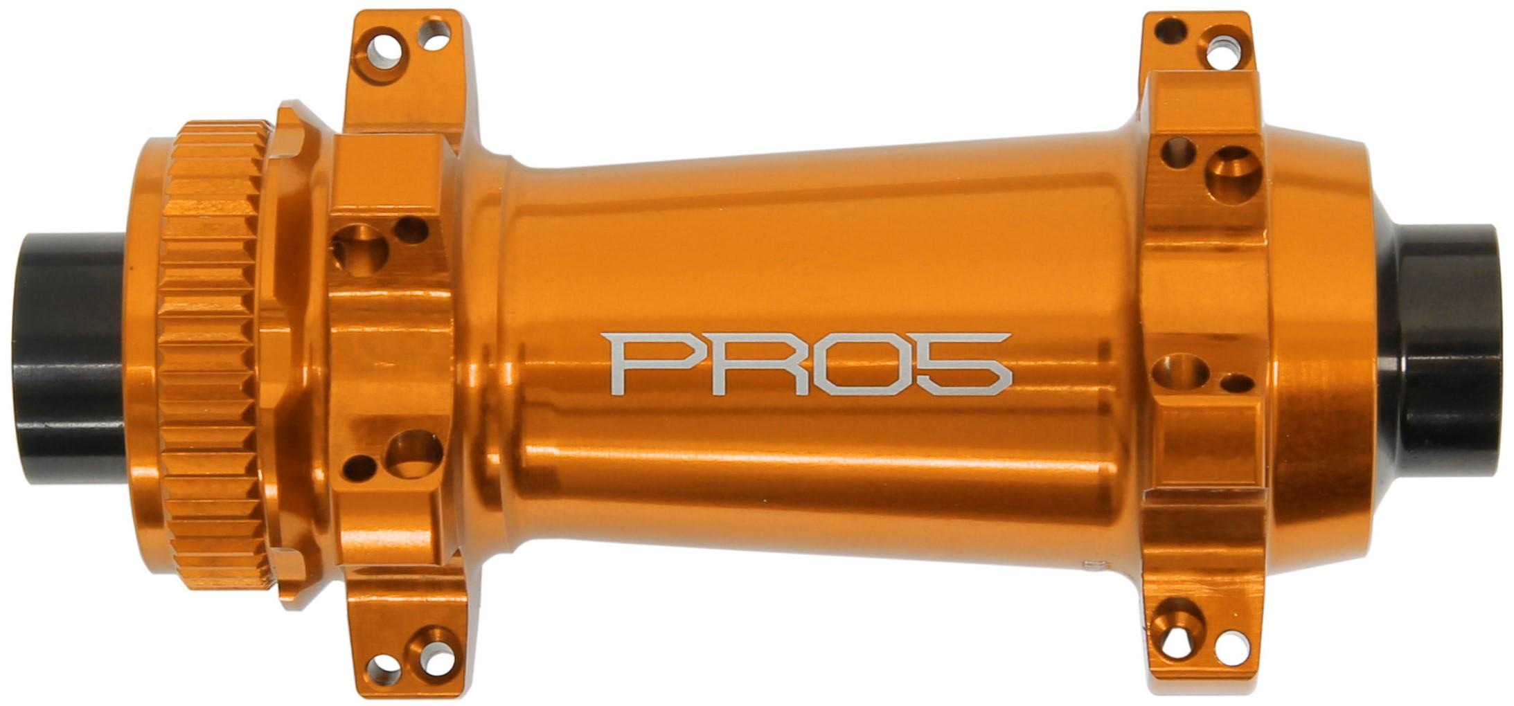 Hope Pro 5 Straight Pull Front Centre Lock Hub - Orange