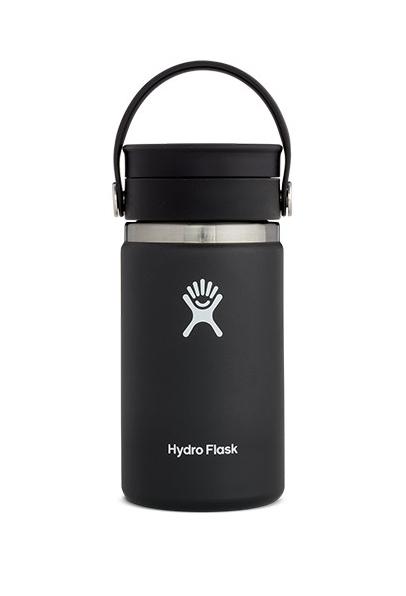 Hydro Flask 12oz Wide Flex Sip Lid Flask - Black
