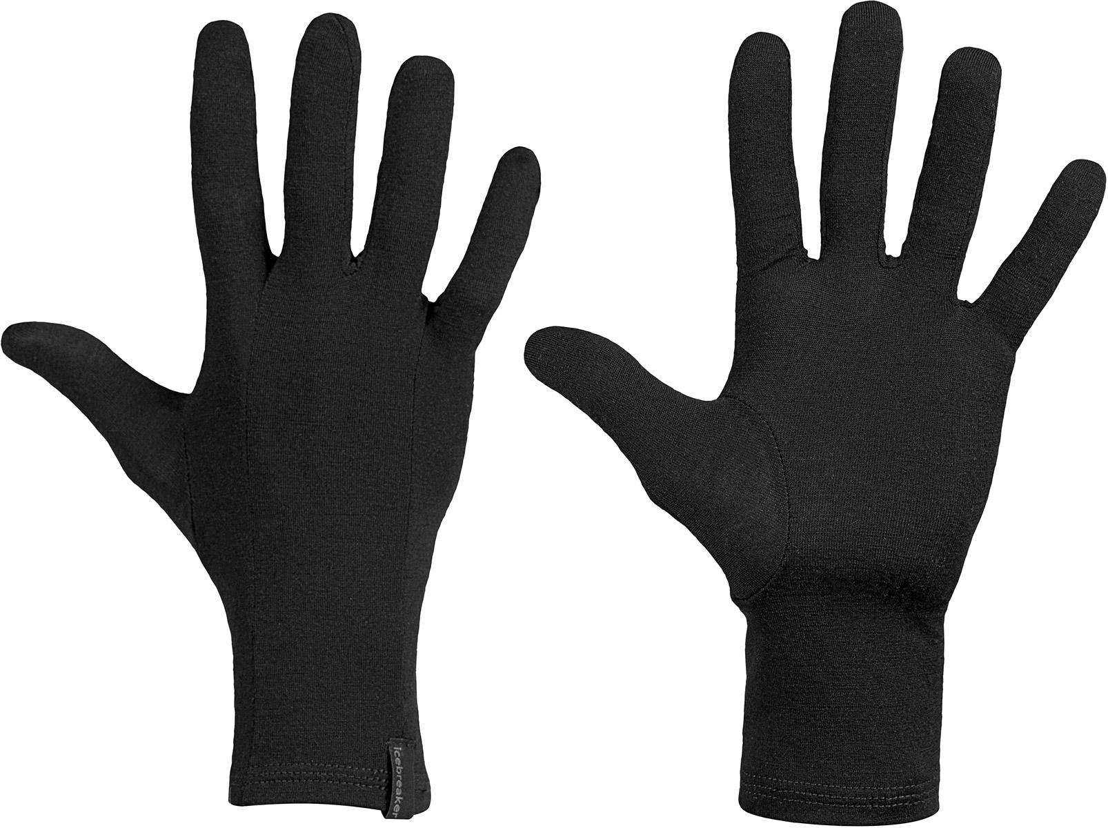 Icebreaker Oasis Merino Glove Liners - Black