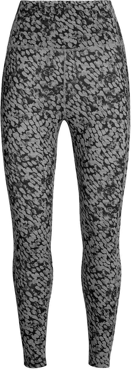 Icebreaker Womens Fastray High Rise Tights Forest Shadow - Metro Heather