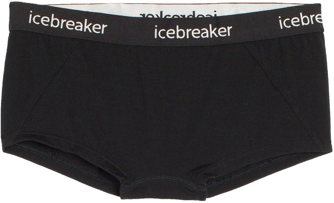 Icebreaker Womens Merino Sprite Hot Pants - Black/black