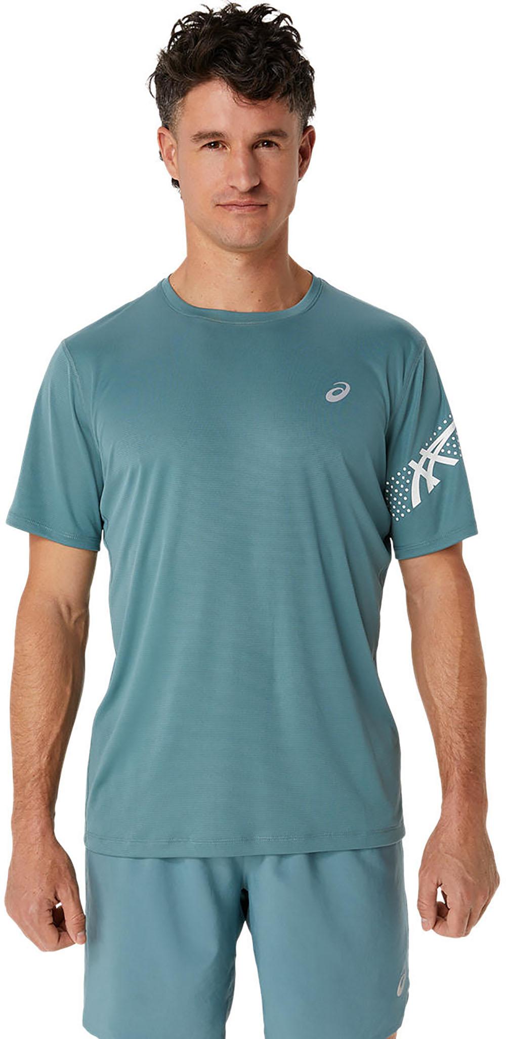 Icon Ss Top - Foggy Teal/brilliant White