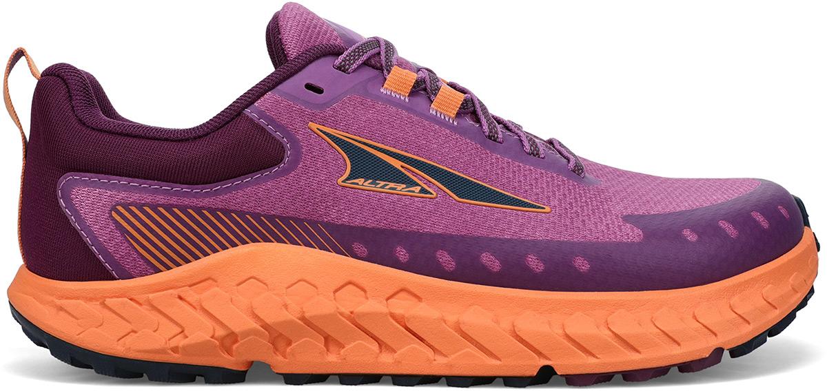 Altra Womens Outroad 2 Trail Shoes - Purple/orange
