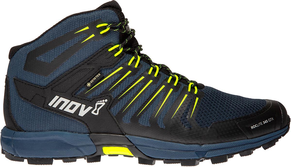 Inov-8 Roclite G 345 Gore-tex Hiking Shoes - Navy/yellow