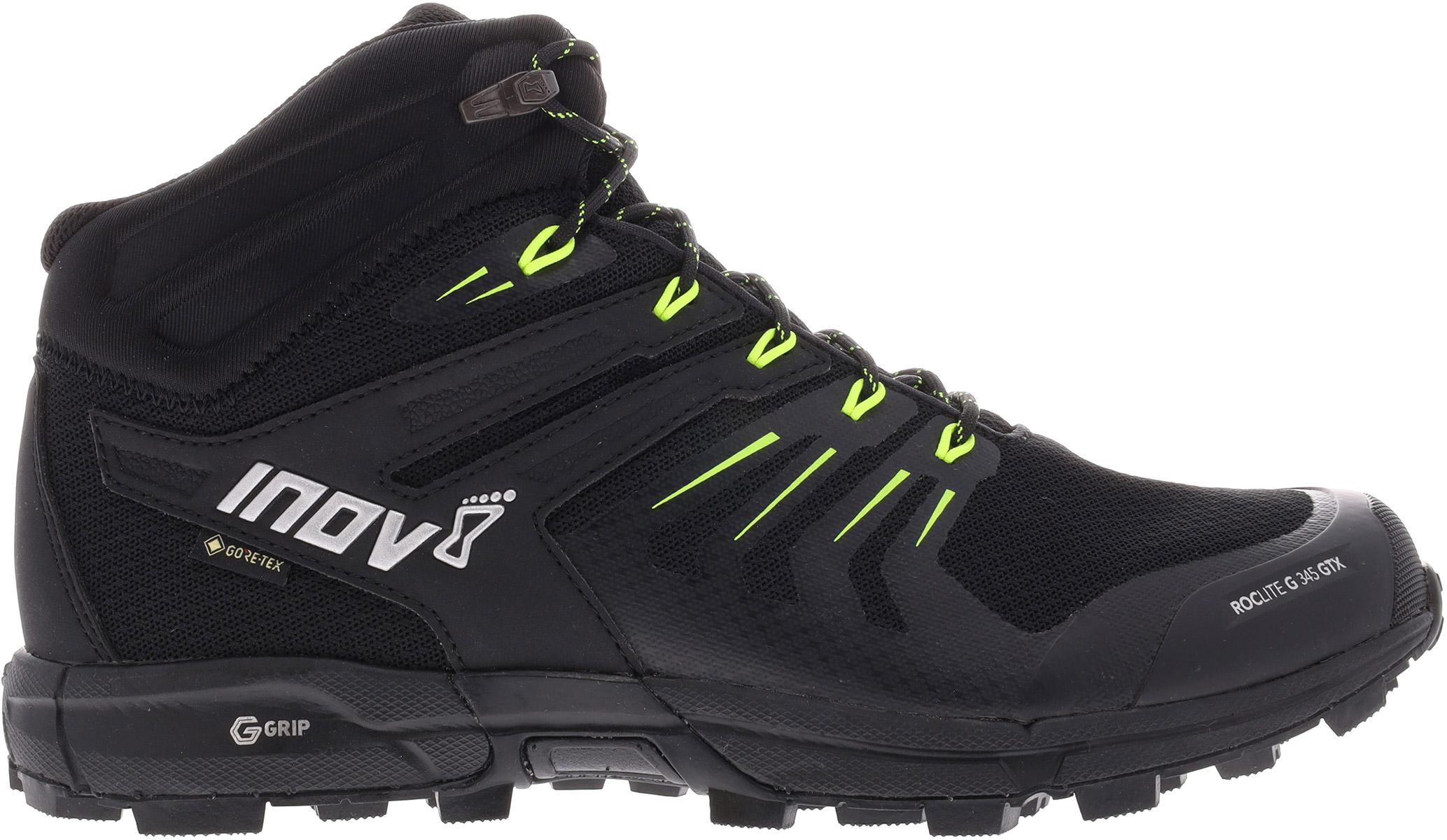 Inov-8 Roclite G 345 Gtx V2 Hiking Shoes - Black/lime