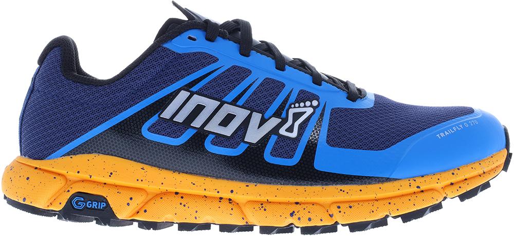 Inov-8 Trailfly G 270 V2 Trail Shoes - Blue/nectar