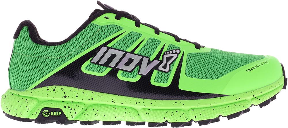 Inov-8 Trailfly G 270 V2 Trail Shoes - Green/black