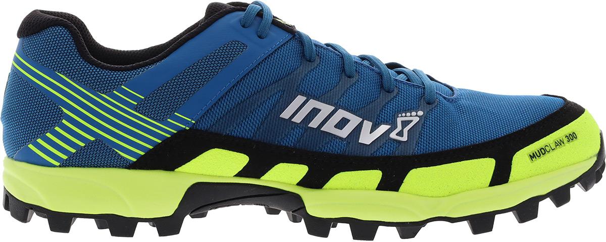 Inov-8 Womens Mudclaw 300 Trail Shoes - Blue/yellow