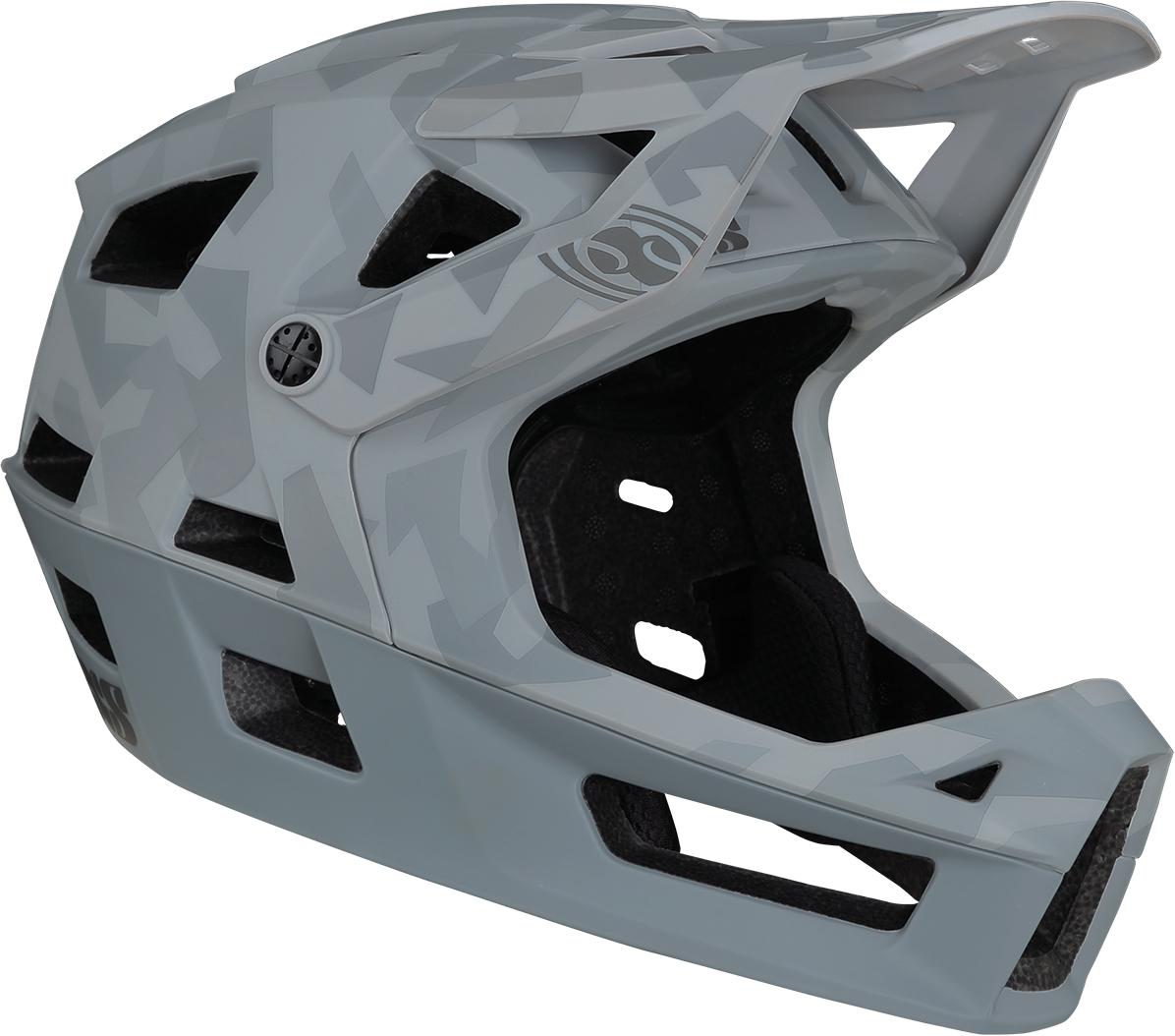 Ixs Trigger Ff Mips Camo Helmet - Camo Grey