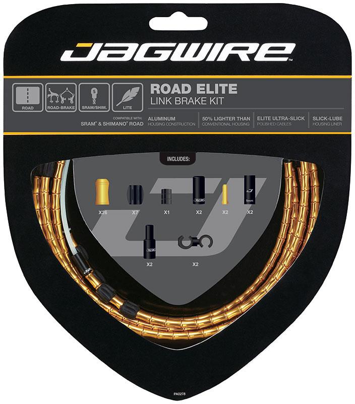Jagwire Road Elite Link Brake Kit - Gold