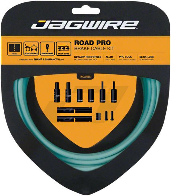 Jagwire Road Pro Brake Kit - Bianchi Celeste